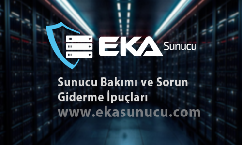 Sunucu Bakımı ve Sorun Giderme İpuçları