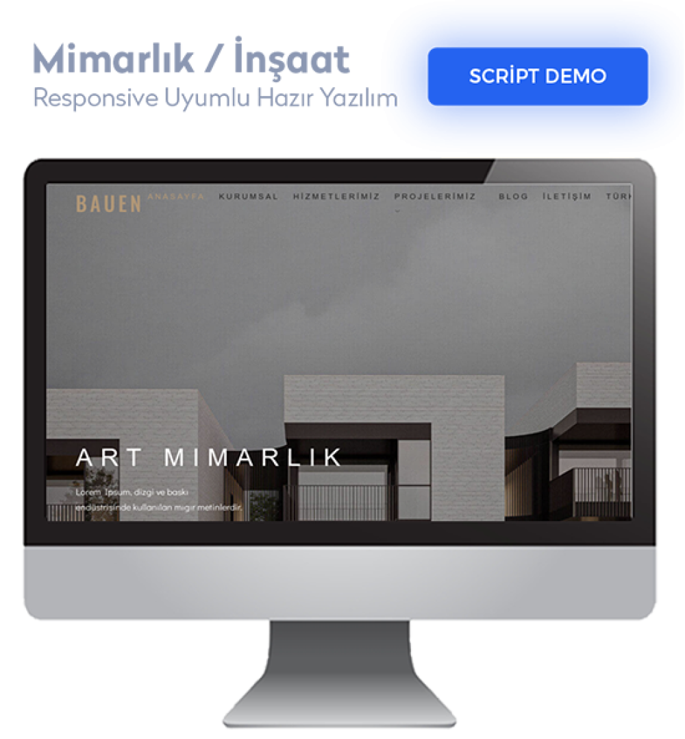 Mimarlık & İnşaat Scripti