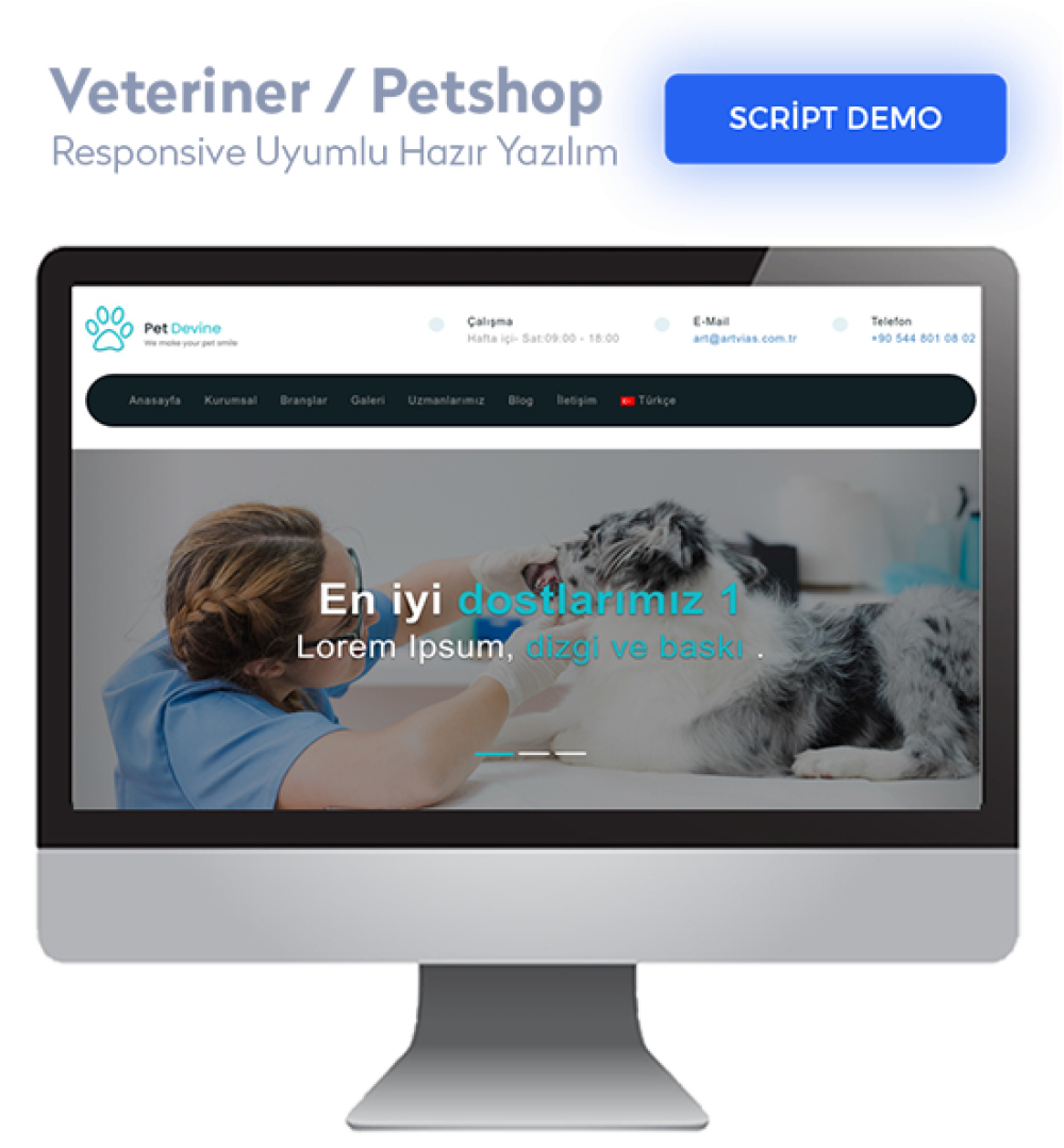 Veterinarian and PetShop Script