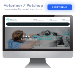 Veteriner & PetShop Scripti