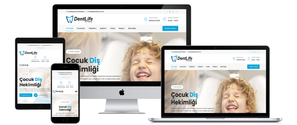 Diş Kliniği- Web Sitesi Scripti