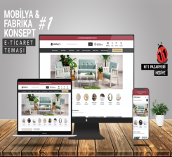 Mobilya  E-Ticaret Konsepti