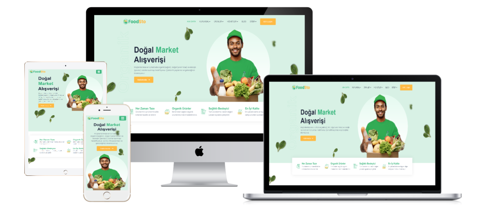 Organik Ürün E-Ticaret Paketi