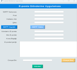 Python ile Gelişmiş E-Posta Gönderme Uygulaması