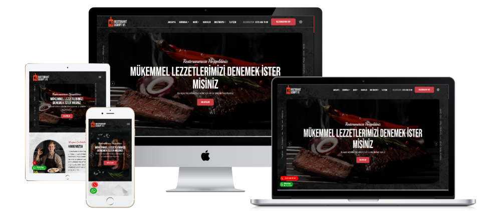 Restoran Sitesi Yazılımı