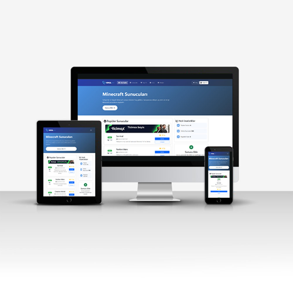 Minecraft Sunucu Listeleme Yazılımı