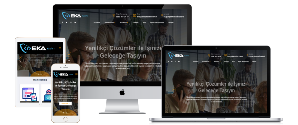 Kurumsal Firma V2 Yazılımı & Her Sektöre Uyarlanabilir Full Yönetim Panelli Kurumsal ...